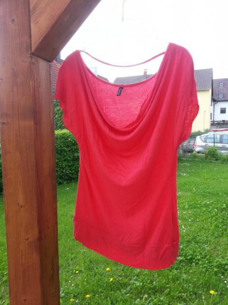 T-Shirt Shirt lachs rot Basic