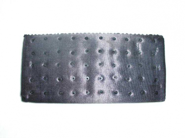 UNIKAT Clutch schwarz Seide NEU