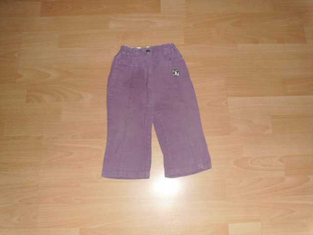 Feincordhose, helllila, Gr. 86
