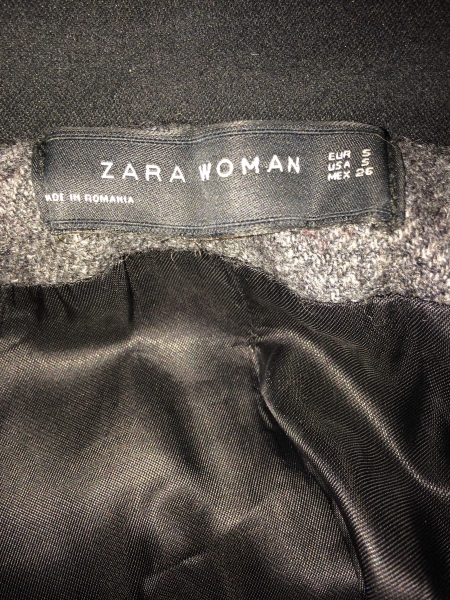 Zara Dufflecoat Mantel Parka