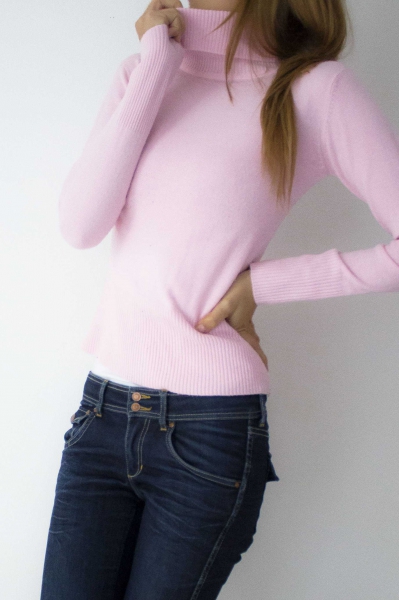 ich liebe rosa! kuschliger Herbstpulli