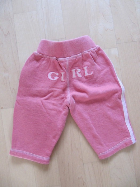 Jogginghose Mädchen mit Aufschrift Gr.62