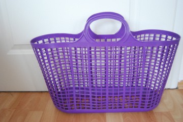 Lila  Einkaufkorb  Tasche Trendi