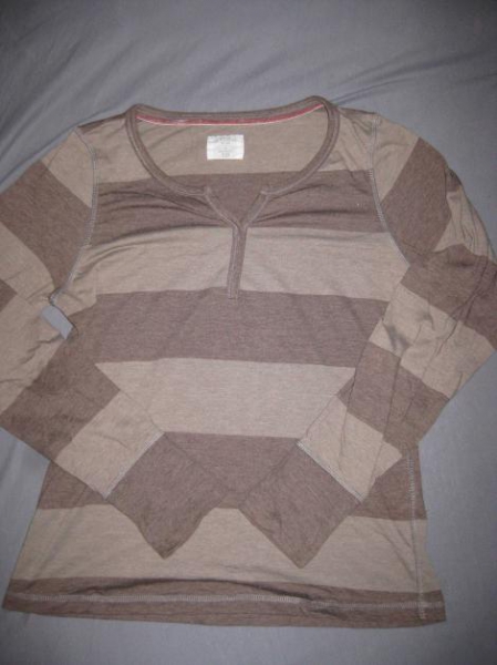 langarmshirt, gestreift h&m