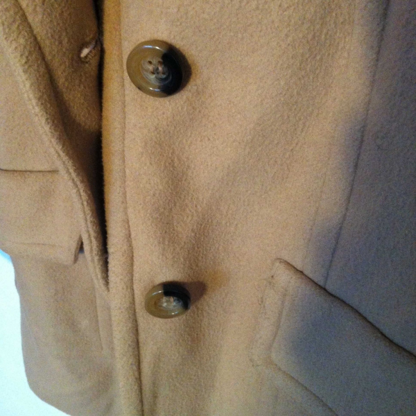 Beiger Wintermantel Trenchcoat