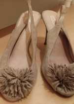 Schöne Sommer Schuhe in Beige / 5th Avenue