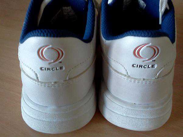 Bowling Schuhe weiß Gr. 38 von Circle