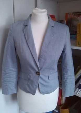 Schöner Kurzblazer, eisblau