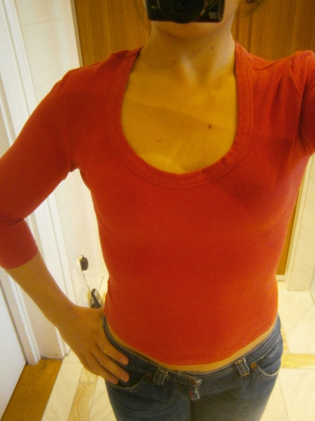 4 rote Shirts- Hammer Preis!