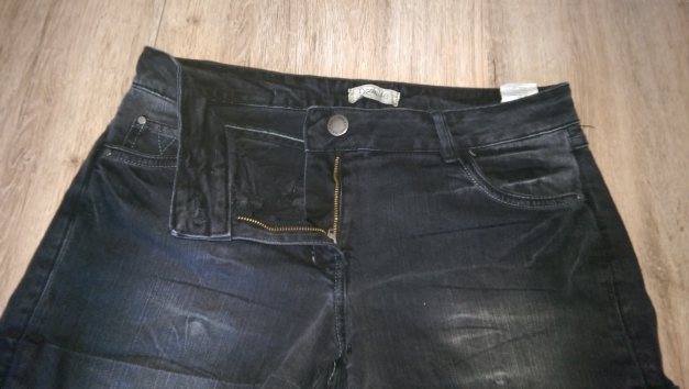 graue hotpants, JEANS 