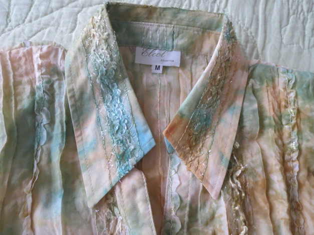 Bluse, Crash Optik, Gr. 40/42/M