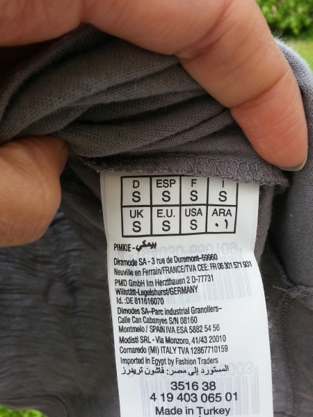 Shirt Print grau Pimkie