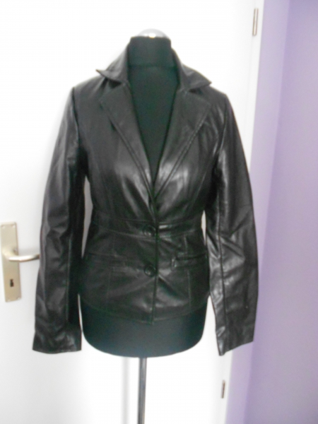 Kunstlederjacke