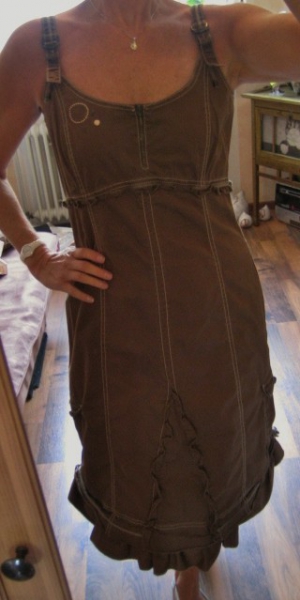 Kleid Trägerkleid Sommerkleid Biba