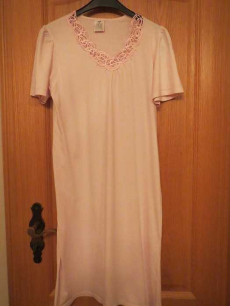 Nachthemd, Gr.38/S, Kurzarm