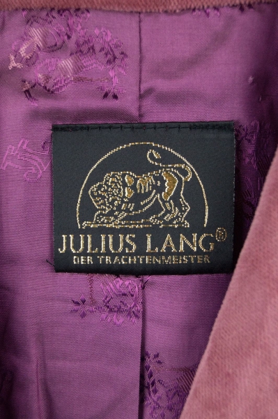 Trachten- Janker/ Blazer, Julius Lang der Trachtenmeister, Größe 42, Altrosa