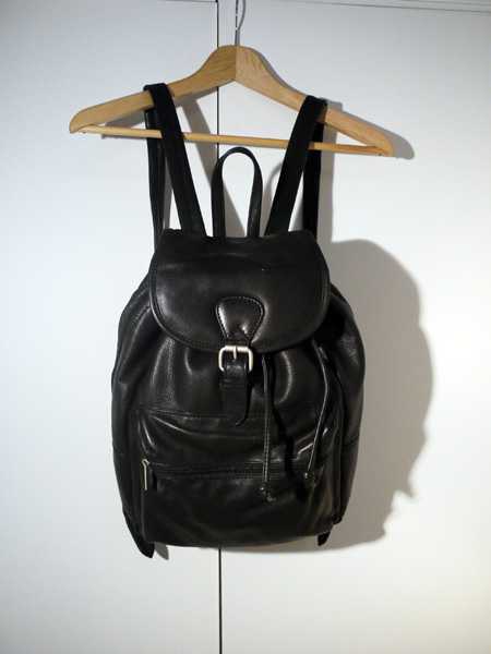Leder Rücksack