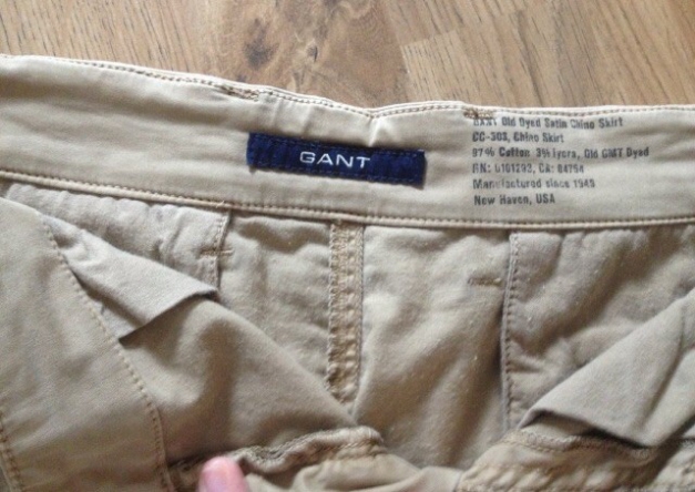 Beige- brauner Rock von Gant 