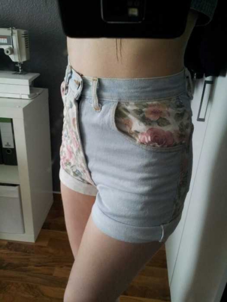 Vintage High Waist Shorts 34 - 36