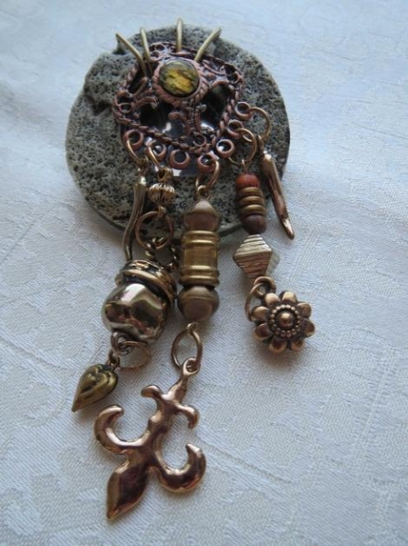 Vintage Brosche, sehr schön