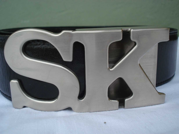 Schwarzer Designergürtel von Stephane Kélian