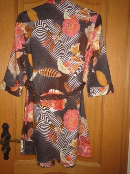 Longbluse,Leinen,3/4 Arm,Neuwertig