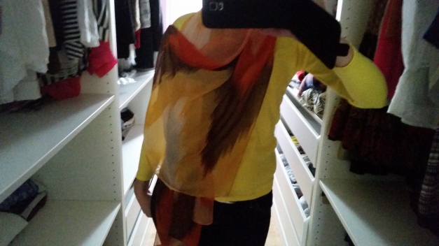 WUNDERSCHÖNER SCHAL *** FARBVERLAUF*** MEGA TREND 2017 !!!!! BLOGGER !!!! NEU