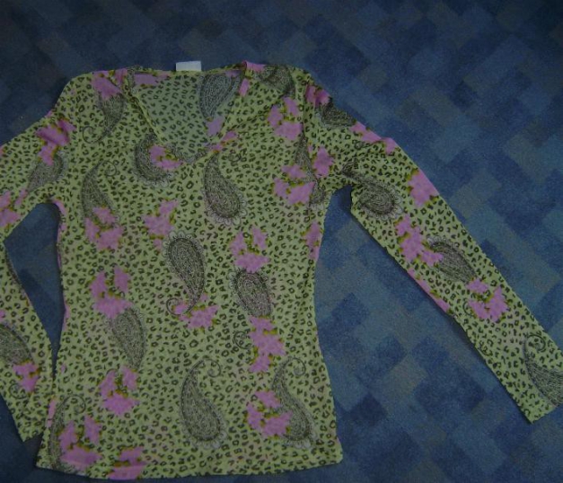 Leichtes Shirt Tunika von Colors oft the World mit Paisley-Muster, bunt Gr. L