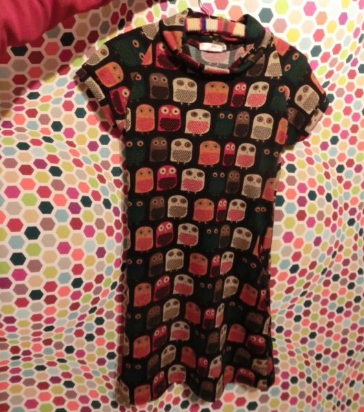 Eulenkleid Smashed Lemon Größe S