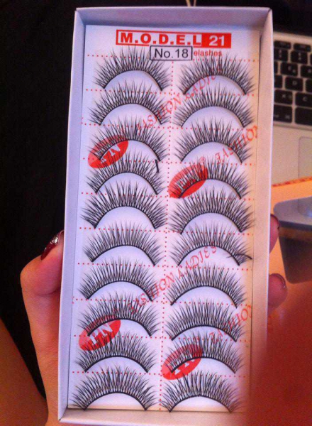 fake eyes lashes Wimpern