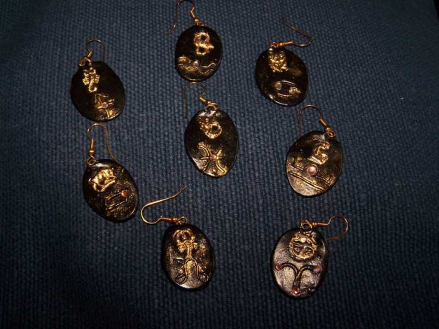 Ohrhänger,Fimo,Sternzeichen