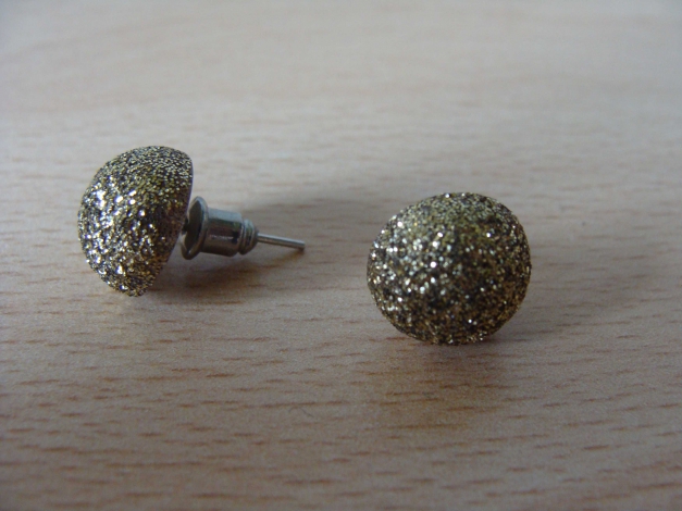 Ohrstecker gold/kupfer/braun