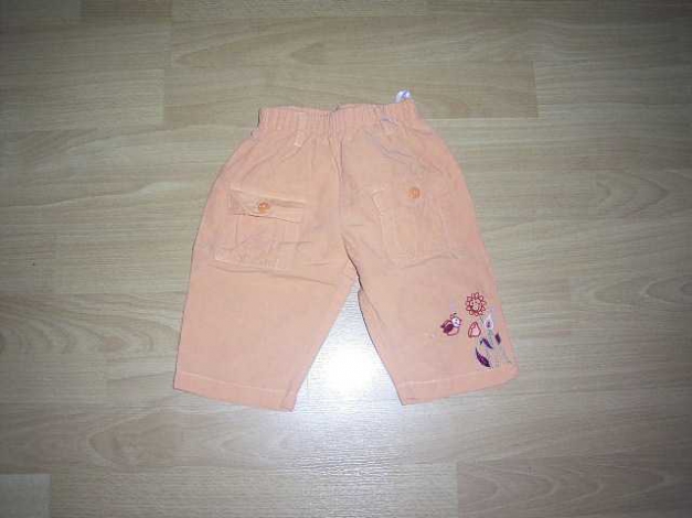 Hose von Schnitzler, orange mit Motiv, Gr. 62