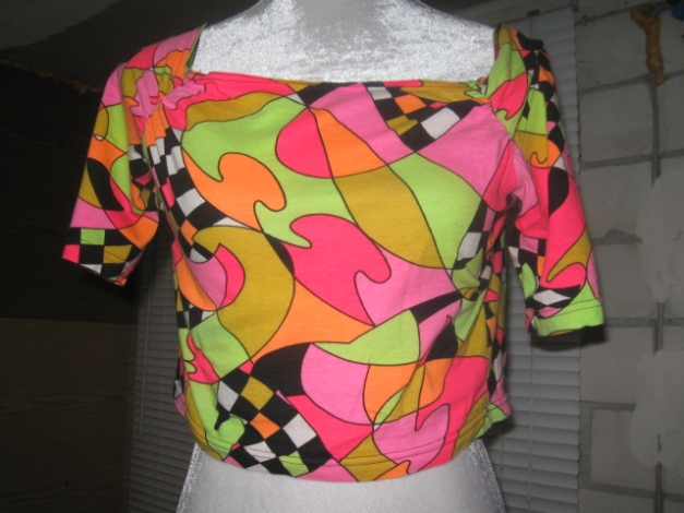  *** Heißes ~ Neonfarbenes ~ Bauchfreies ~ Sexy ~ Shirt ***