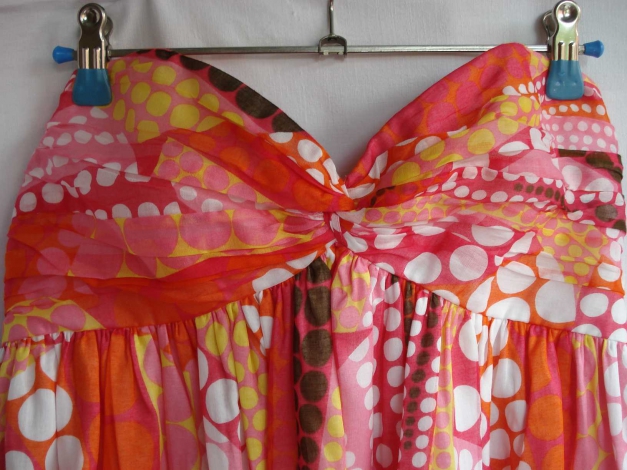 Trägerloses Sommerkleid aus USA **Neu** NP 269€