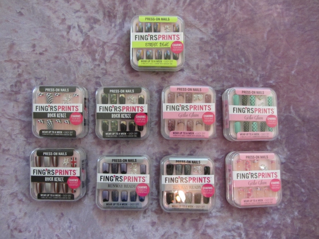 9 mal Fing'rs Prints 24 Press-On Nails