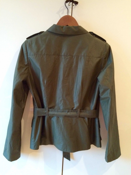 NEU Business Kostüm Military Rock Jacket Blazer Damen M 38 grün oliv khaki kaki