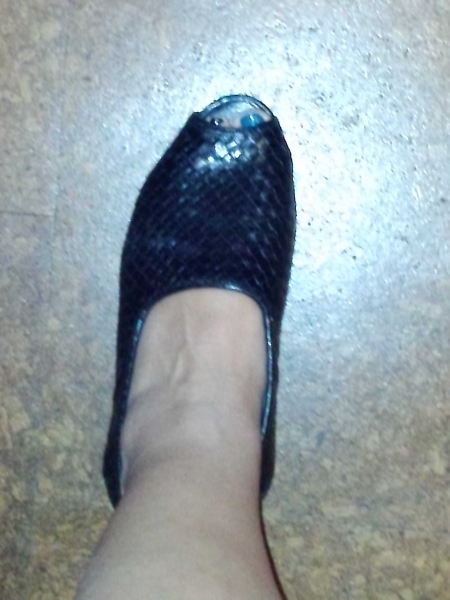 Schöne schwarze Pumps ungetragen / peppen mint 