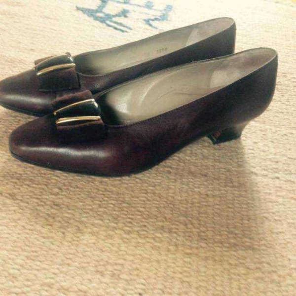 Brauen Pumps hoch Qualität Schuhe 37 4 1/2 / Alexandria