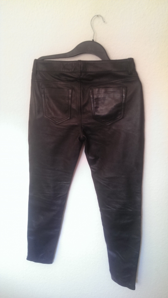 Esprit Lederhose - echtes Leder