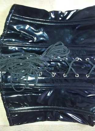 Gothic Lack Unterbrust Corsage