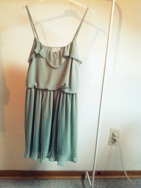 Kleid Vero Moda mintgrün 