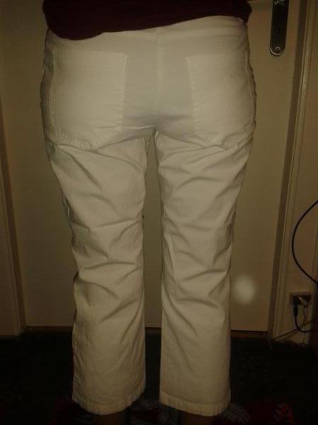 Weiße Hose Capri Sommer H&M