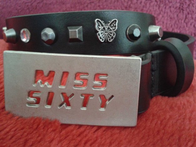 Schwarzer Gürtel von Miss Sixty