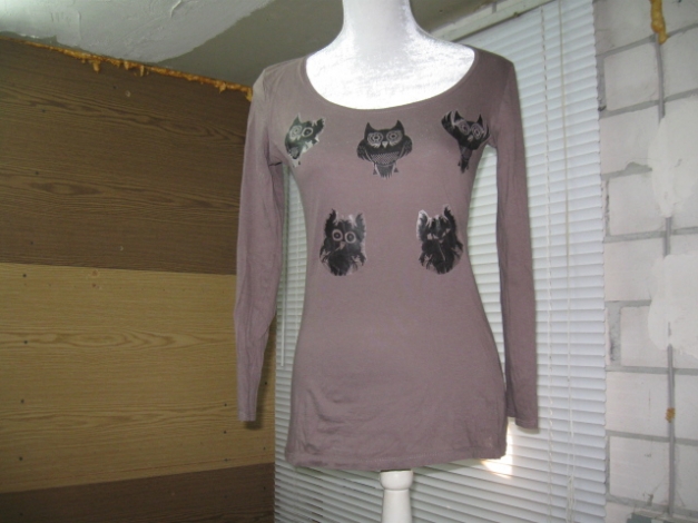 *** Super ~ Langarmshirt ~ Eulenmotiv ***
