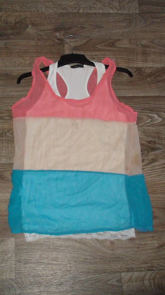 Blusentop in Crash Optik Gr.36/38