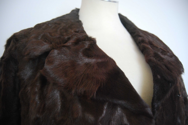 Echte Pelzjacke Vintage  Blogger  Granny  Trendi