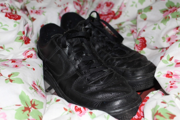 Air Force Black Leder Low