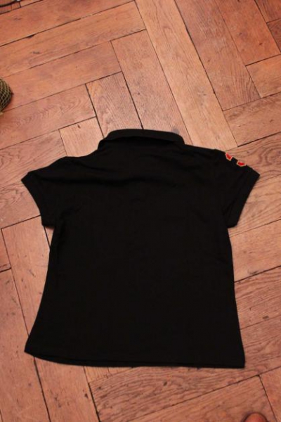 schwarzes Poloshirt von Ralph Lauren