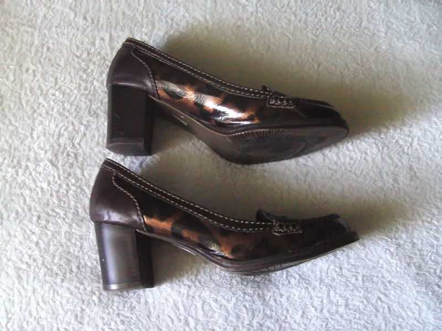 Pumps im Leolook , Gr.40